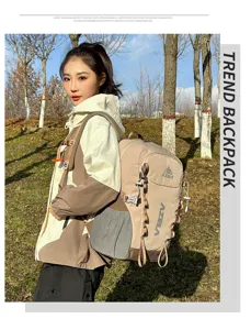 Durable outdoor hiking backpack with large capacity, multi-functional travel sports rucksack.