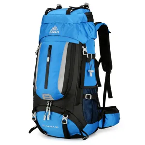 60L waterproof hiking backpack large capacity outdoor travel sports rucksack main view