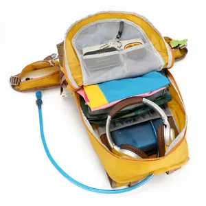 Zaino da Trekking Professionale all Aperto in Nylon Resistente all Usura Zaino Sportivo Grande Capacità Campeggio Alpinismo per Unisex