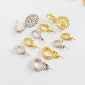 DIY jewelry clasp pearl necklace connector micro-set universal buckle accessories set