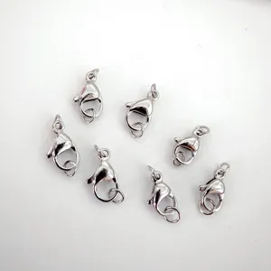 Stainless Steel Lobster Claw Clasps Necklace Bracelet Connection Buckle DIY Jewelry Findings Accessories