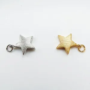 Wholesale metal star magnetic necklace clasps, stylish jewelry making charms accessories.