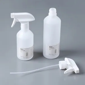 Plastic Spray Bottle Hand Pressed Fine Mist Sprayer Portable Watering Bottle For Plants Cleaning Dispenser