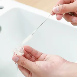 Mini tuit reinigingsborstel set voor theepotten koppen rietjes keuken gereedschap.