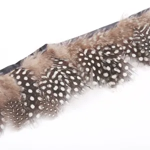 Cinta de Ribete de Plumas Naturales Manualidades DIY Flecos de Plumas Accesorios de Ropa Materiales de Costura para Decoración de Fiesta