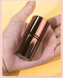 Draagbare intrekbare foundation kwast reizen make-up gereedschap met beschermende hoes.