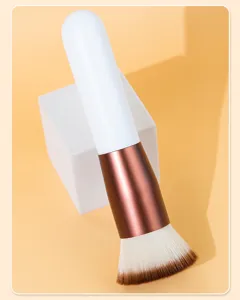 Großer flacher Pinsel für Foundation weiche Borsten Make-up Werkzeug Gesicht 1 Stk