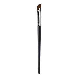 Professioneller Abgewinkelter Eyeliner-Pinsel Feiner Augenbrauenpinsel Kunstfaser Holzgriff Ultra Dünner Make-up Pinsel Für Präzisen Eyeliner