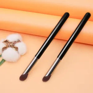 Professional angled concealer makeup brush set with soft bristles for flawless blending.