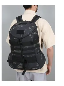 Outdoor tactische rugzak, grote capaciteit camouflage waterdichte wandel-sporttas.