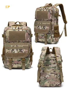Tactical camping backpack 35L multi-cam camouflage military rucksack for outdoor hiking travel