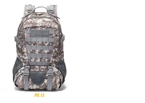 Outdoor tactical digital camo backpack large capacity waterproof hiking travel bag