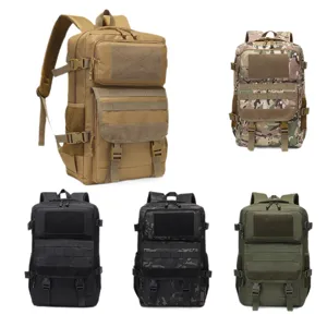 Outdoor Tactical Backpack 35L Camouflage Hiking Camping Rucksack for Men Sports Bags
