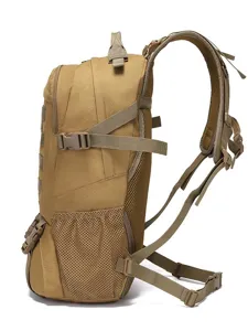 Outdoor tactical backpack large capacity waterproof hiking mountaineering travel sports bag for men.