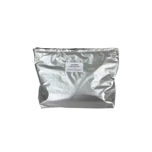 Borsa Cosmetica Impermeabile Lucida Argento Moda Grande Capacità Pochette Da Toilette