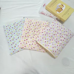 Quilted tablet pouch cute plaid strawberry ipad laptop sleeve aesthetic soft storage bag