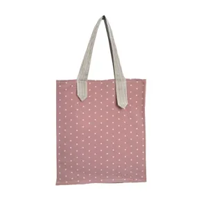 Borsa tote in tela con stampa a stelle in stile coreano, borsa a mano casual semplice da giorno.