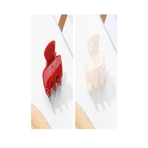 Mini hair claw clips set, small cute hair accessories for women and girls daily styling.