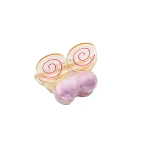 Süße Acetat Haarklammer mit Ballon Design, süßer Stil durchsichtiger Haargriff für Frauen.