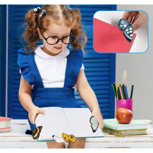 5 Pcs Butterfly Magnetic Bookmarks Cute Page Markers Teacher Rewards Creative Gifts Durable