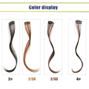 Franse Zijpony Clip In Haar Extensions Vrouwen Synthetische Vezel Natuurlijk Krullend Valse Pony Gezichtsconturering Haartje