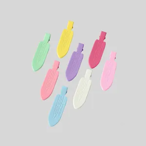 Bunte matte Pastel DIY haarclips ohne knick für cremekleber basteln handwerk zubehör