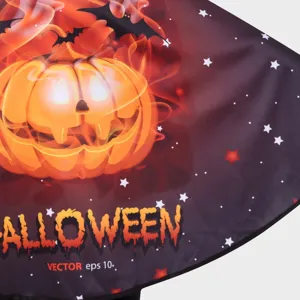 Halloween capa de calabaza para niños disfraz de mago mágico prenda de ropa para fiesta festiva.