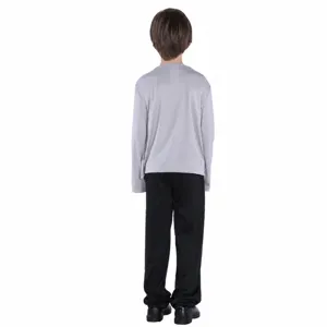 Kids Halloween vampire costume long sleeve top and pants set for stage performance and party.