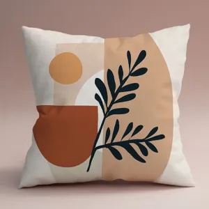 Housse de coussin décorative géométrique abstraite moderne pour canapé salon élégant