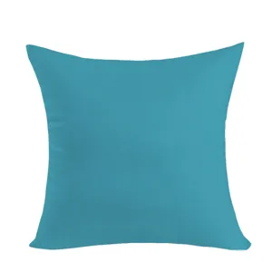 Solid color cushion cover, Nordic style soft decoration pillowcase for home and hotel.