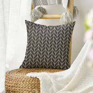 Funda de cojín geométrica nórdica para sofá de sala de estar dormitorio decoración hogar