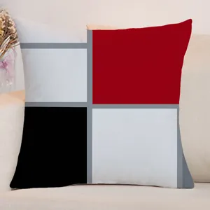 Modern Minimalistisch Geometrisch Polyester Bank Kussensloop Retro Decoratief Kussen voor Woonkamer Slaapkamer