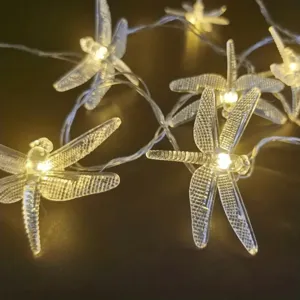 LED libelle lichtketting voor tuin binnenplaats buiten feest vakantie decoratieve verlichting