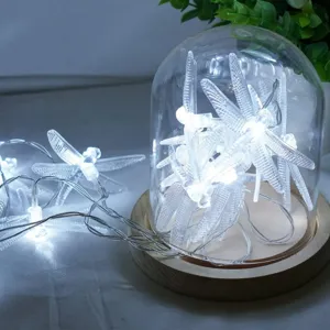 LED libellen snoerlicht decoratieve feeënverlichting voor tuin feest binnen buiten decor