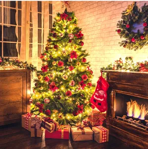 Warme LED kerstboom verlichting decoratieve lichten voor feestdag binnenhuisdecoratie