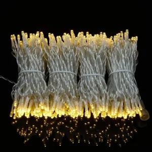 LED Lichterkette USB Und Batterie Betrieben Lichterketten Warmweiß Bunt Weihnachten Party Hochzeit Zuhause Innendekoration