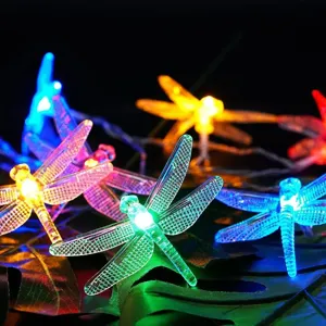 LED libelle lichtketting voor buiten tuin decoratieve verlichting hoofdafbeelding product
