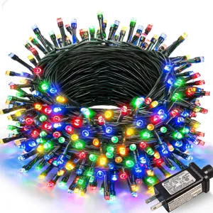 LED Kerstlichtketting Warm Wit Koperdraad Waterdichte Lichtjes Voor Buitenevenement Huisdecoratie