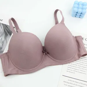 Plus size push up bra for women comfort breathable daily underwear sexy lace wireless bra