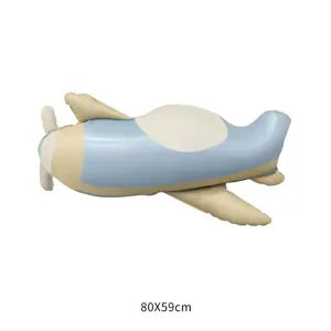 Retro matte plane foil balloon 80x59cm details
