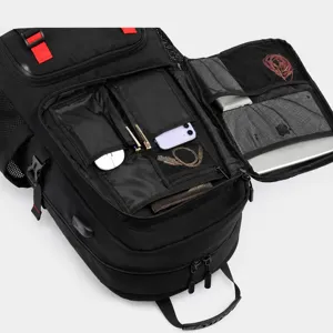 Business laptop backpack for men commuter casual bookbag with multi-pocket storage design.