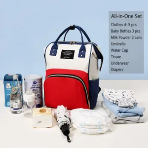 Mochila cambiador multifuncional gran capacidad bolso de maternidad para bebé viaje