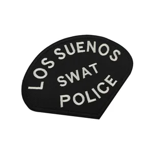 Tactical SWAT patch Los Suenos police embroidered badge military morale badge hook and loop