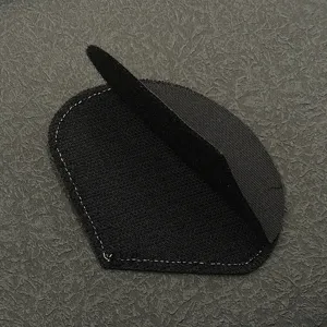 Tactical English Letter Embroidery Patch Hook And Loop Shield Badge For Outdoor Backpack Hat Clothing Apparel
