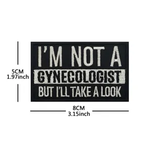 Polyester Tactische Geborduurde Patch Klittenband Motiverende Engelse Slogan Badge Voor Rugzak Kleding Jas Hoed