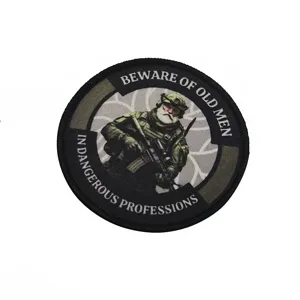 Taktischer militärischer Moral Patch mit Scharfschützen Design für Outdoor Ausrüstung Westen.