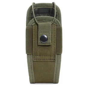 Tactical Radio Pouch Molle Accessory Bag Army Green Multipurpose Tactical Phone Holder