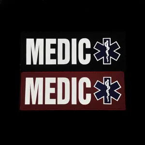 Τακτικό Ιατρικό Patch EMS MEDIC Ανακλαστικό Velcro περιβραχιόνιο σήμα για τακτικό γιláκι σακίδιο
