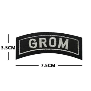 Military Tactical Patch Embroidered Hook And Loop Army Morale Badge RANGER AIRBORNE SPECIAL FORCES Patch For Backpacks