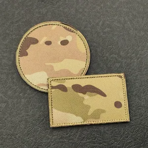 DIY camo tactical morale patch embroidery velcro badge hook and loop tactical patch set.